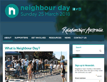 Tablet Screenshot of neighbourday.org